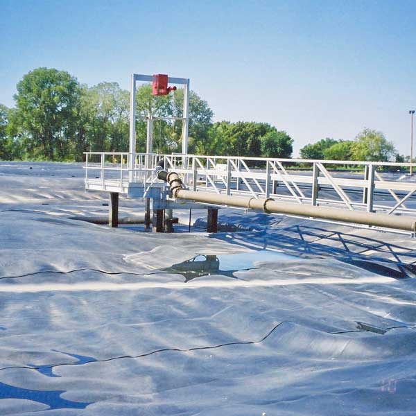 floating cover for municipal wastewater