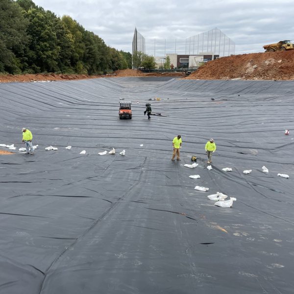 HDPE Liner Installation HDPE Liner Installation