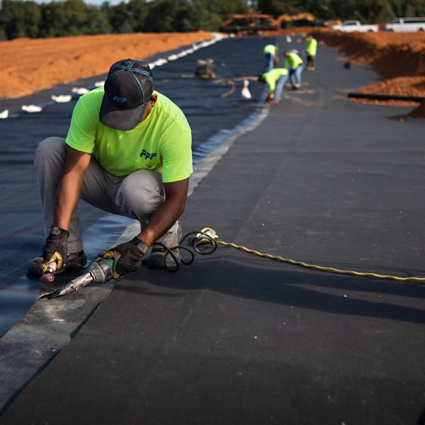 Geotextile Liner Installation Geotextile Liner Installation